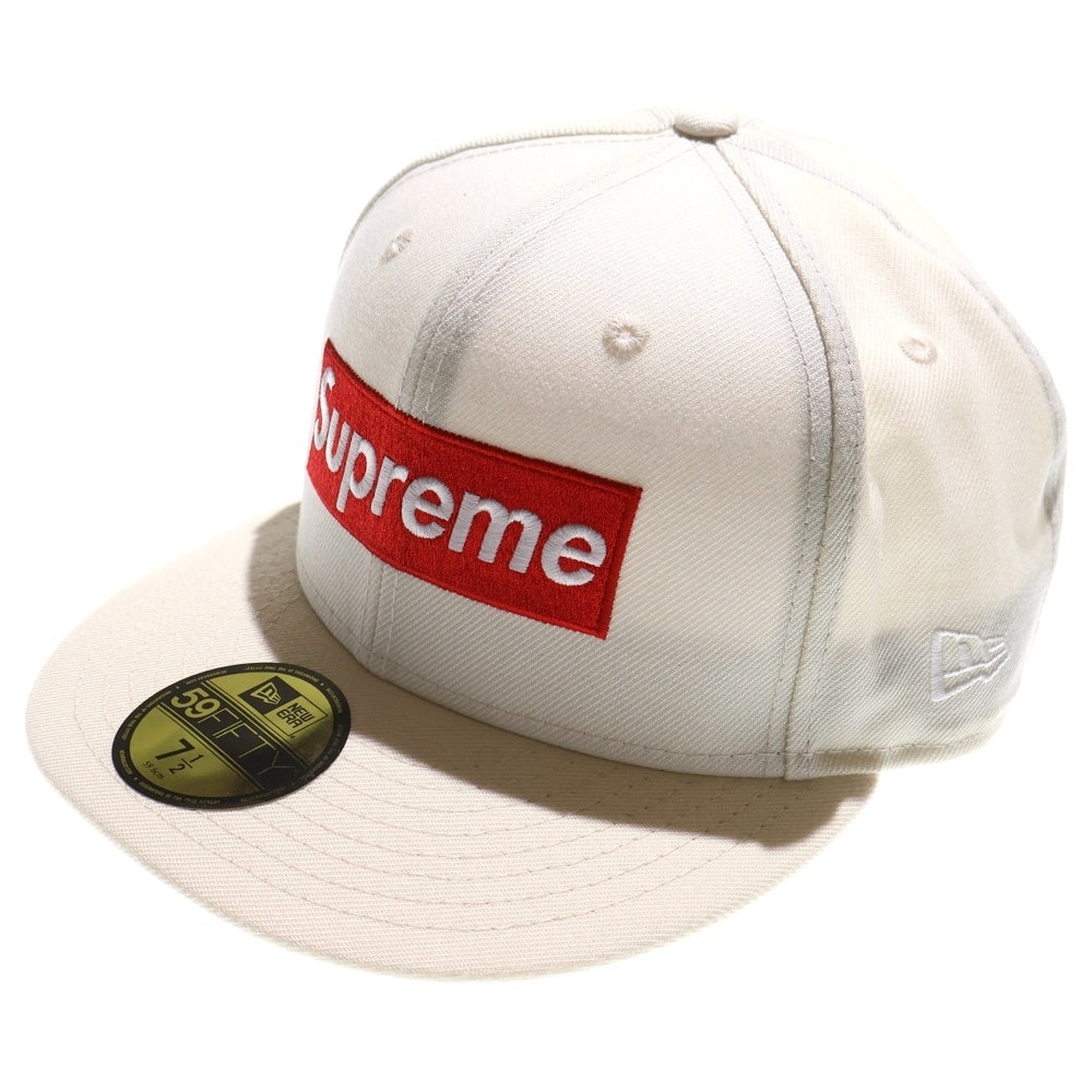 SUPREME(シュプリーム) 20AW × NEW ERA World Famous Box Logo ワールド フェイマス ボックスロゴ ベースボールキャップ 帽子 ホワイト
