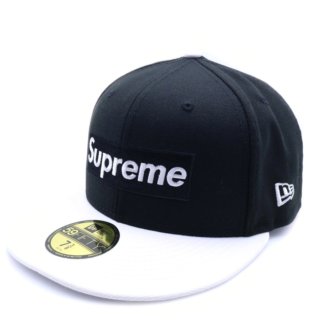 SUPREME(シュプリーム) 22SS × NEW ERA 2-Tone Box Logo ツートーン ボックスロゴ ベースボールキャップ 帽子 ブラック