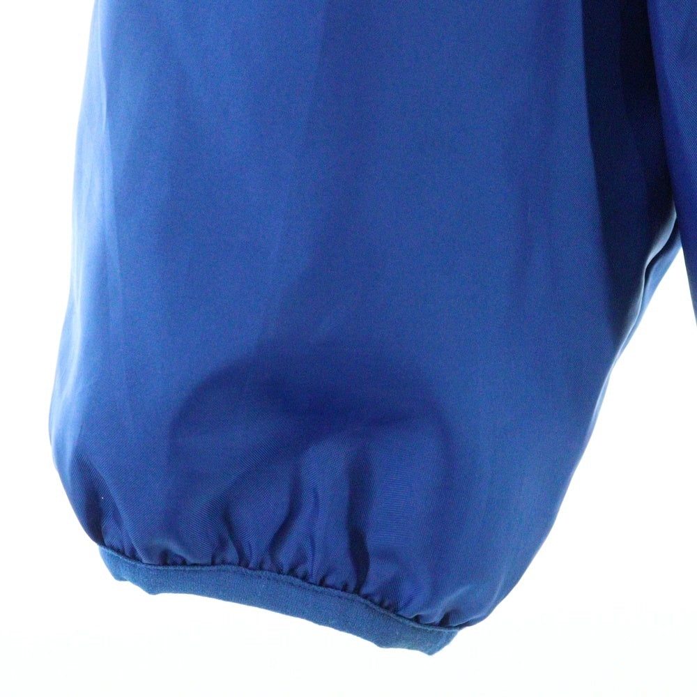 PUMA(プーマ) キャットロゴプリント ジップアップ フーデットシェルジャケット ブルー/ホワイト 590981