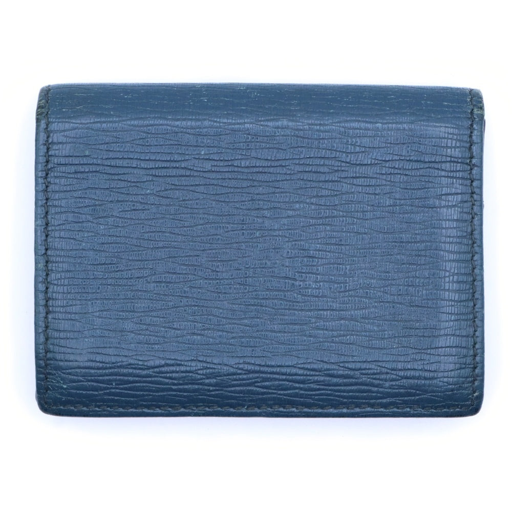 FERRAGAMO(フェラガモ) ロゴプレート カーフスキン カードケース 名刺