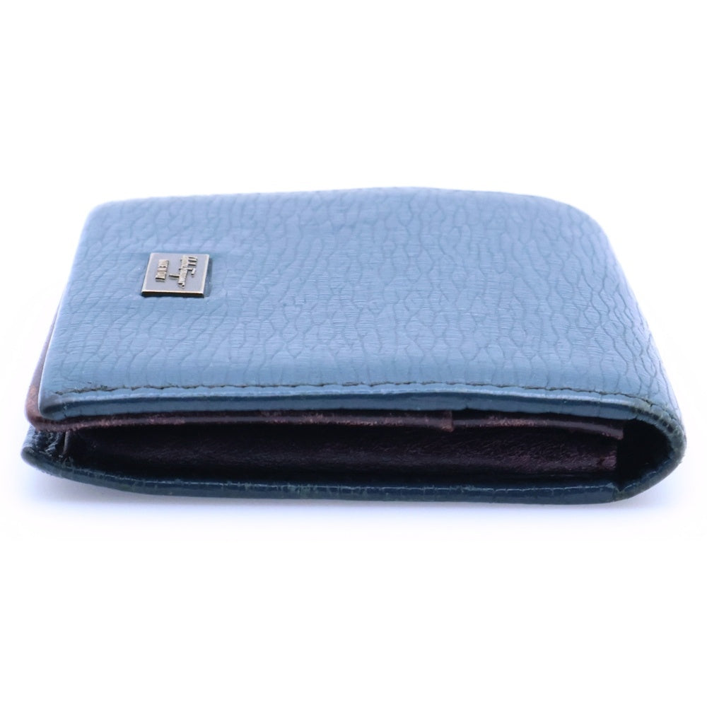 FERRAGAMO(フェラガモ) ロゴプレート カーフスキン カードケース 名刺