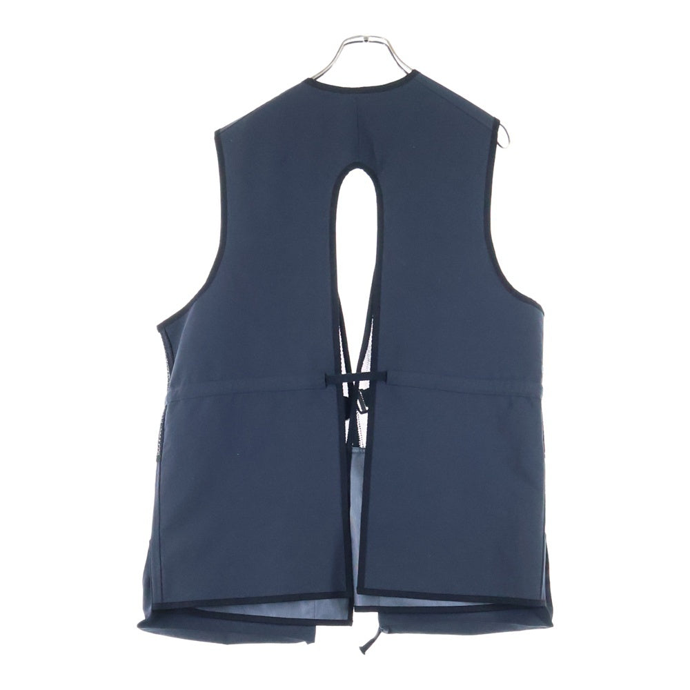 PRASTHANA(プラスターナ) 25SS 3L UTILITY BUCKLE VEST スリーエル ユーティリティ バックル メッシュ ベスト グレー P-2004003