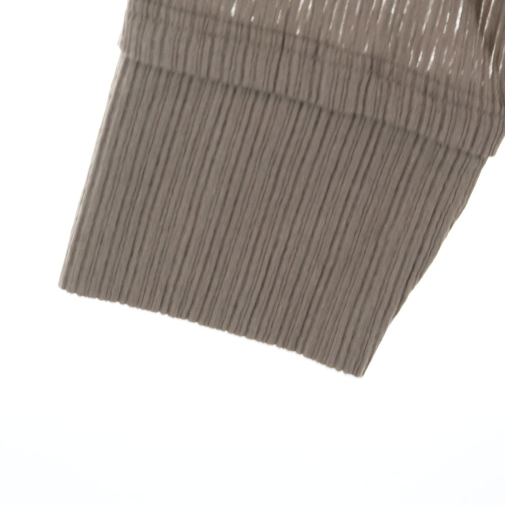 PRASTHANA(プラスターナ) 24AW BASE LAYER ROUND NECK ベース レイヤー ラウンドネック 長袖Tシャツ カットソー ブラウン P-1902002B