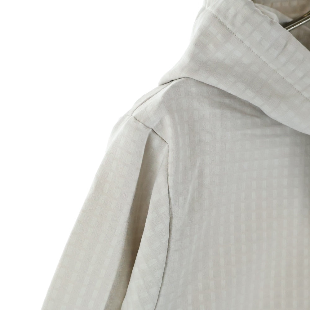 PRASTHANA(プラスターナ) 24AW STORM FLEECE STANDARD PARKA ストーム スタンダード プルオーバー フリース パーカー アイボリー P-1902003