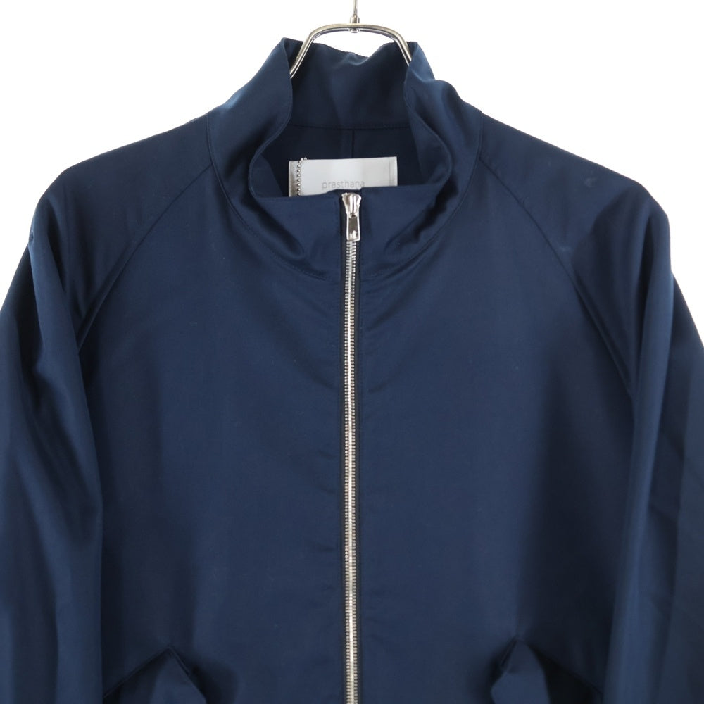 prasthana(プラスターナ) PRASTHANA プラスターナ 23SS LC2-EXPANSION FIELD COAT エキスパンション サイドジップ ラグランスリーブ ロング フィールド コート ネイビー P-1604001A