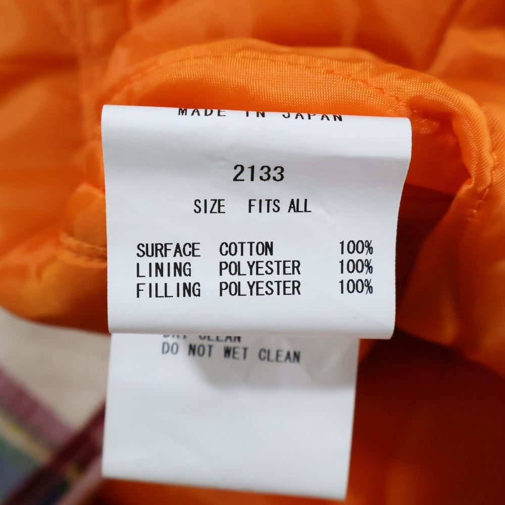 JUVENILE HALL ROLL CALL(ジュヴェナイルホールロールコール) 24AW NC KTG SHIRT JACKET カットオフ キルティング シャツ ジャケット マルチカラー 2133