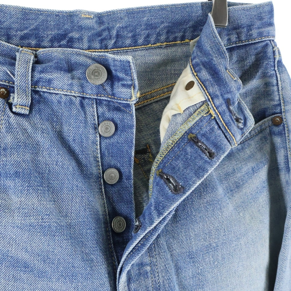 リーバイス　デニム ボタンフライ　55501 Levi's(リーバイス) 501 55年製復刻 BIG E ヴィンテージ ボタンフライ