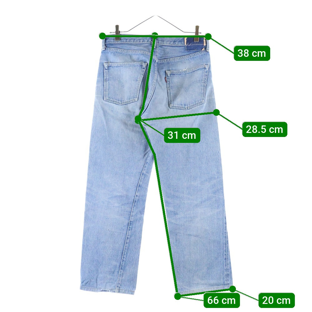 Levi's(リーバイス) 501 55年製復刻 BIG E ヴィンテージ ボタンフライ デニムパンツ インディゴ 55501