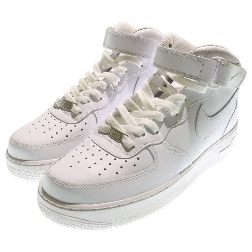 NIKE(ナイキ) AIR FORCE 1 MID '07 WHITE エアフォース1 07 ホワイト ローカットスニーカー ホワイト US9.5/27.5cm CW2289-111