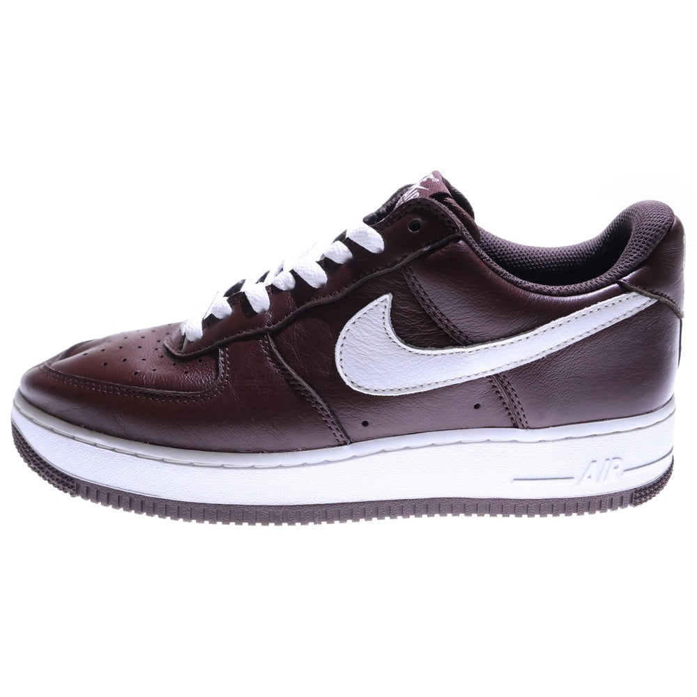 NIKE(ナイキ) AIR FORCE 1 LOW QS CHOCOLATE エアフォース1 QS チョコレート ローカットスニーカー ブラウン US9.5/27.5cm FD7039-200