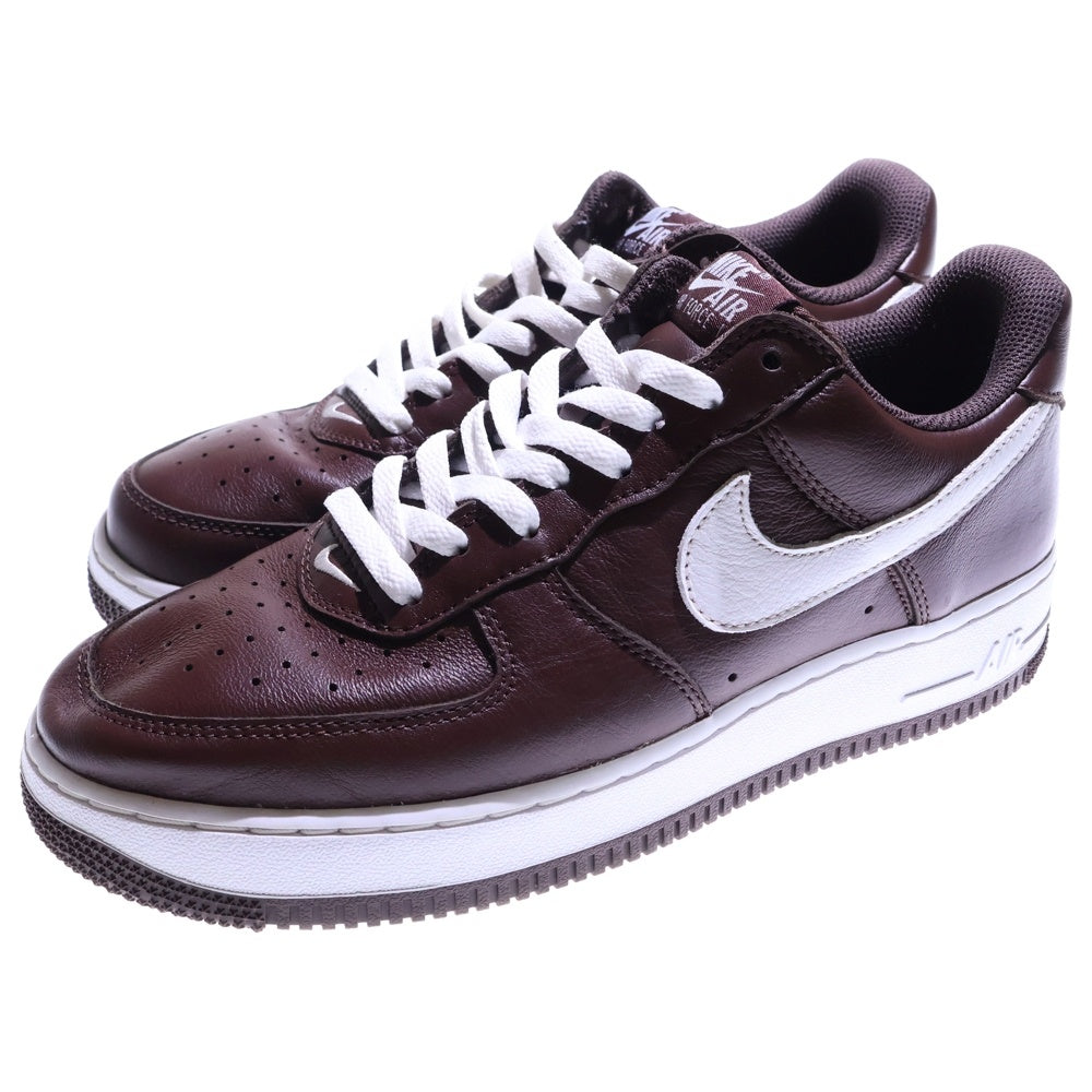 NIKE(ナイキ) AIR FORCE 1 LOW QS CHOCOLATE エアフォース1 QS チョコレート ローカットスニーカー ブラウン US9.5/27.5cm FD7039-200