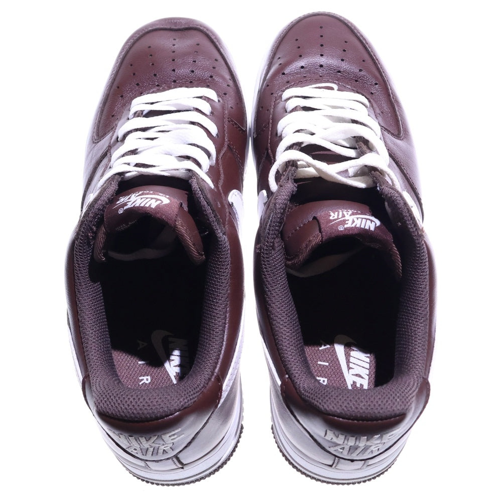 NIKE(ナイキ) AIR FORCE 1 LOW QS CHOCOLATE エアフォース1 QS チョコレート ローカットスニーカー ブラウン US9.5/27.5cm FD7039-200