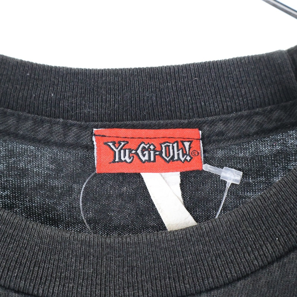 VINTAGE(ヴィンテージ) 90S VINTAGE YU-GI-OH! TEE ヴィンテージ 遊戯王 エグゾディア ブラックマジシャン フロントプリントTシャツ 半袖クルーネックカットソー ブラック