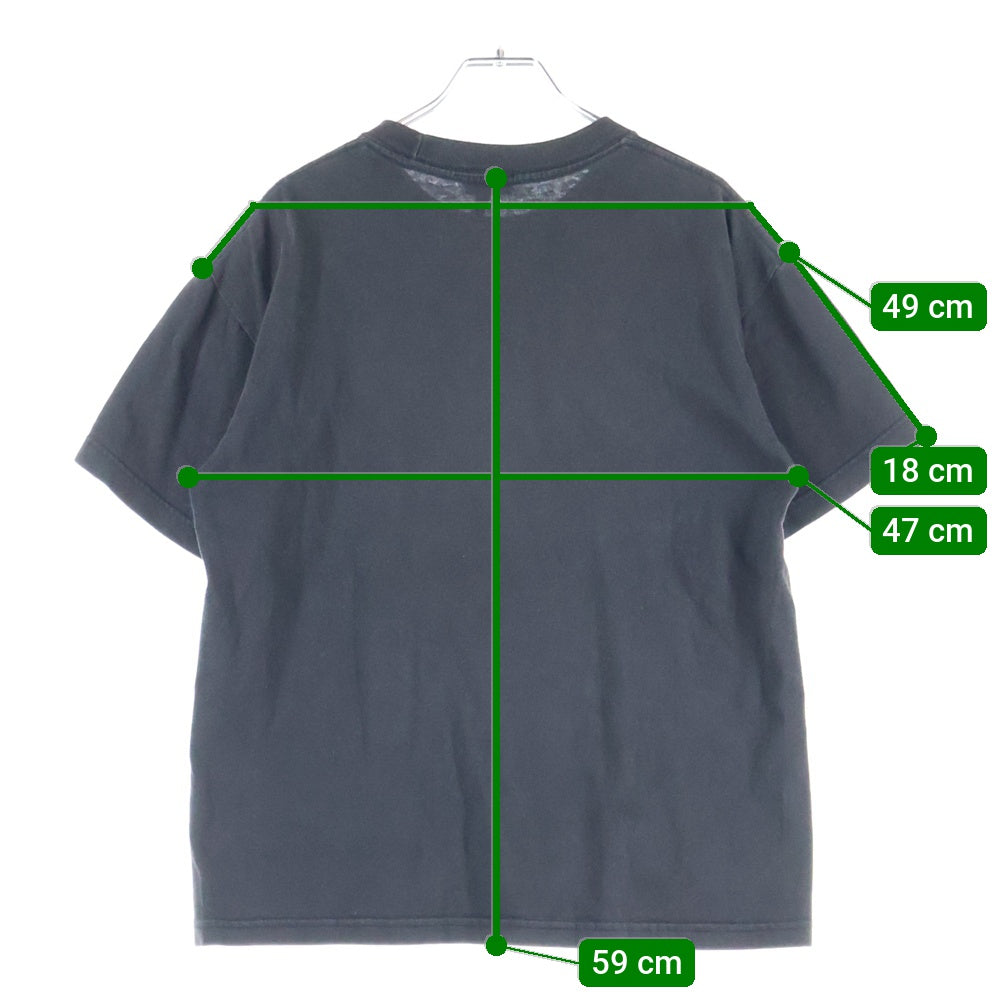 VINTAGE(ヴィンテージ) 90S VINTAGE YU-GI-OH! TEE ヴィンテージ 遊戯王 エグゾディア ブラックマジシャン フロントプリントTシャツ 半袖クルーネックカットソー ブラック