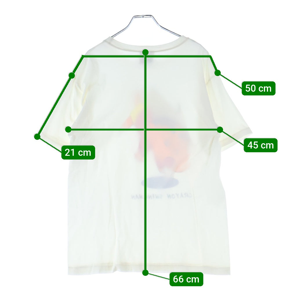 VINTAGE(ヴィンテージ) 90S VINTAGE CRAYON SHIINCHAN TEE ヴィンテージ クレヨンしんちゃん シロ BANDAIタグ フロントプリントTシャツ 半袖クルーネックカットソー ホワイト