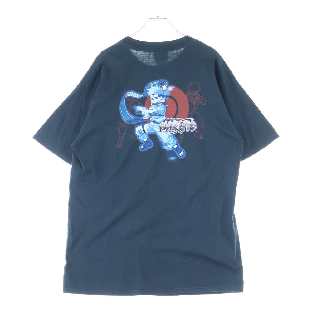 VINTAGE(ヴィンテージ) 00S VINTAGE NARUTO 2002 TEE ヴィンテージ ナルト バックプリントTシャツ 半袖クルーネックカットソー ブラック