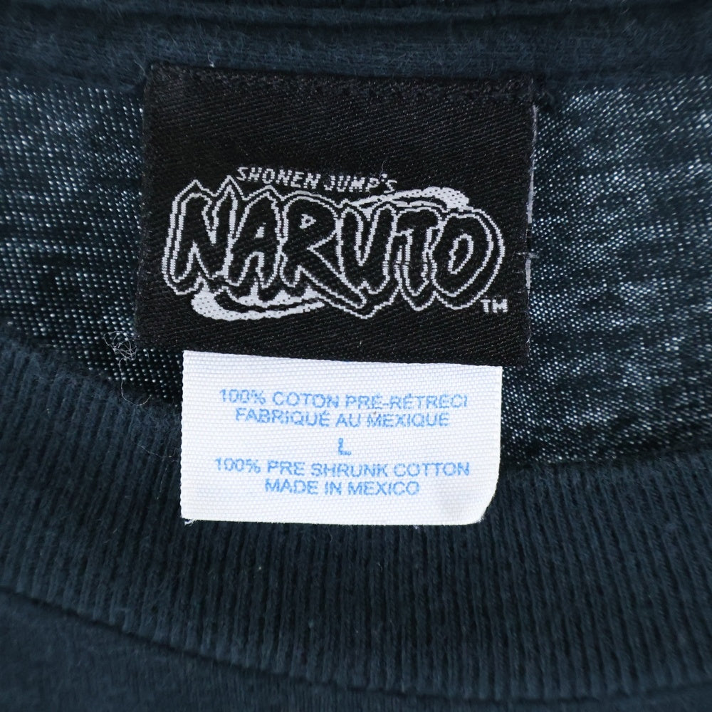 VINTAGE(ヴィンテージ) 00S VINTAGE NARUTO 2002 TEE ヴィンテージ ナルト バックプリントTシャツ 半袖クルーネックカットソー ブラック