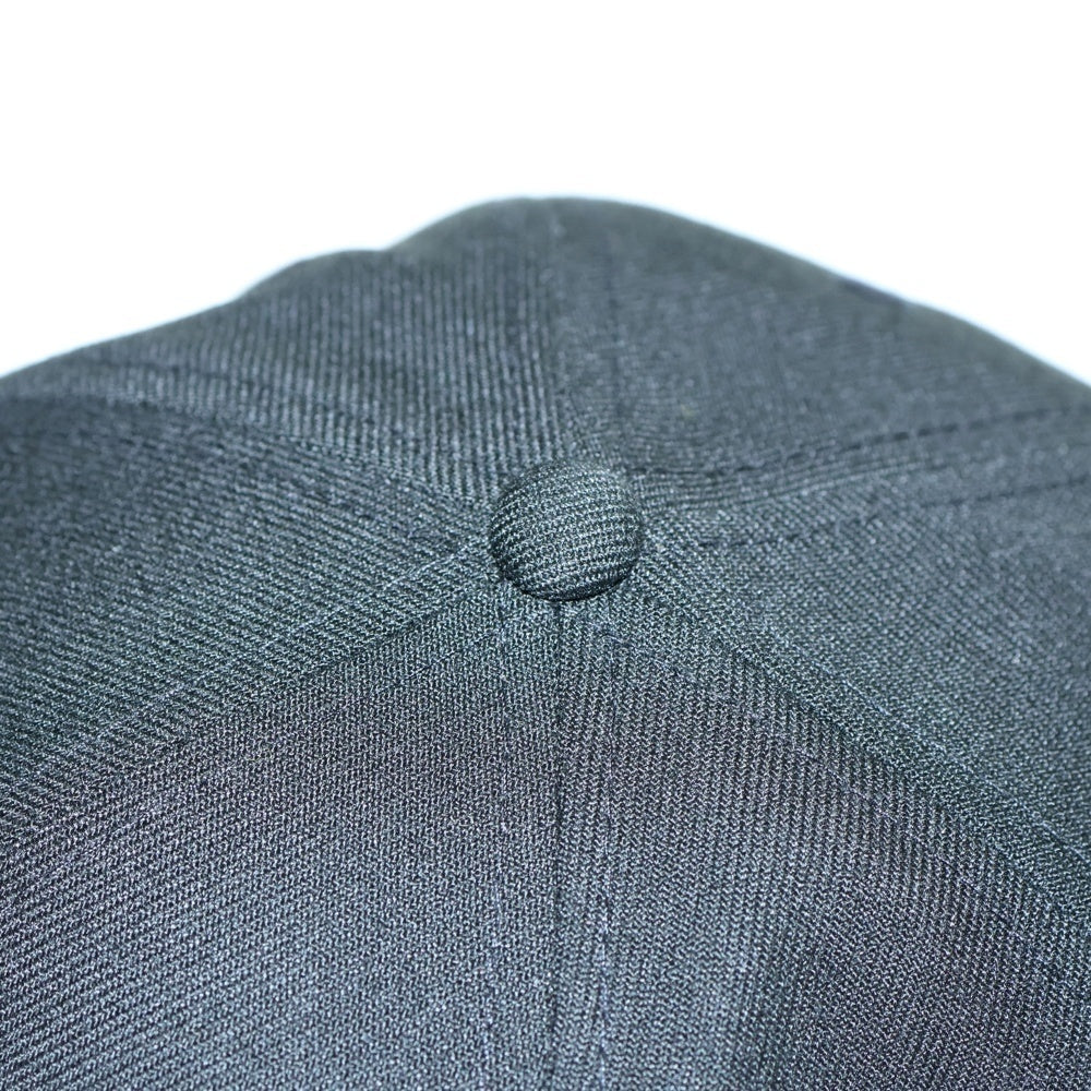 NEW ERA(ニューエラ) NEW YORK MAGAZINE 6PANEL CAP ニューヨークマガジン刺繍 6パネルキャップ 帽子 ブラック