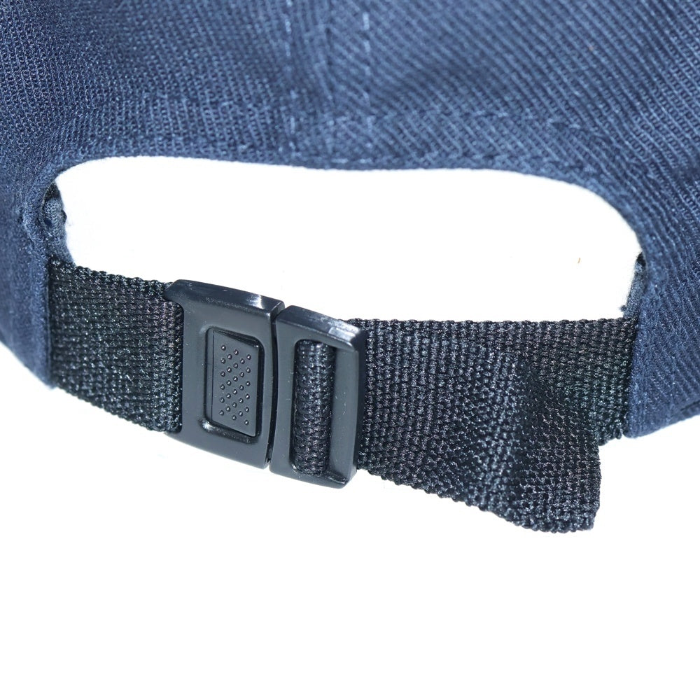 MAISON KITSUNE(メゾンキツネ) CAP 6P TRICOLOR FOX PATCH フォックスデザインパッチ アジャスター 6パネル キャップ 帽子 ブラック EU06100WW0007