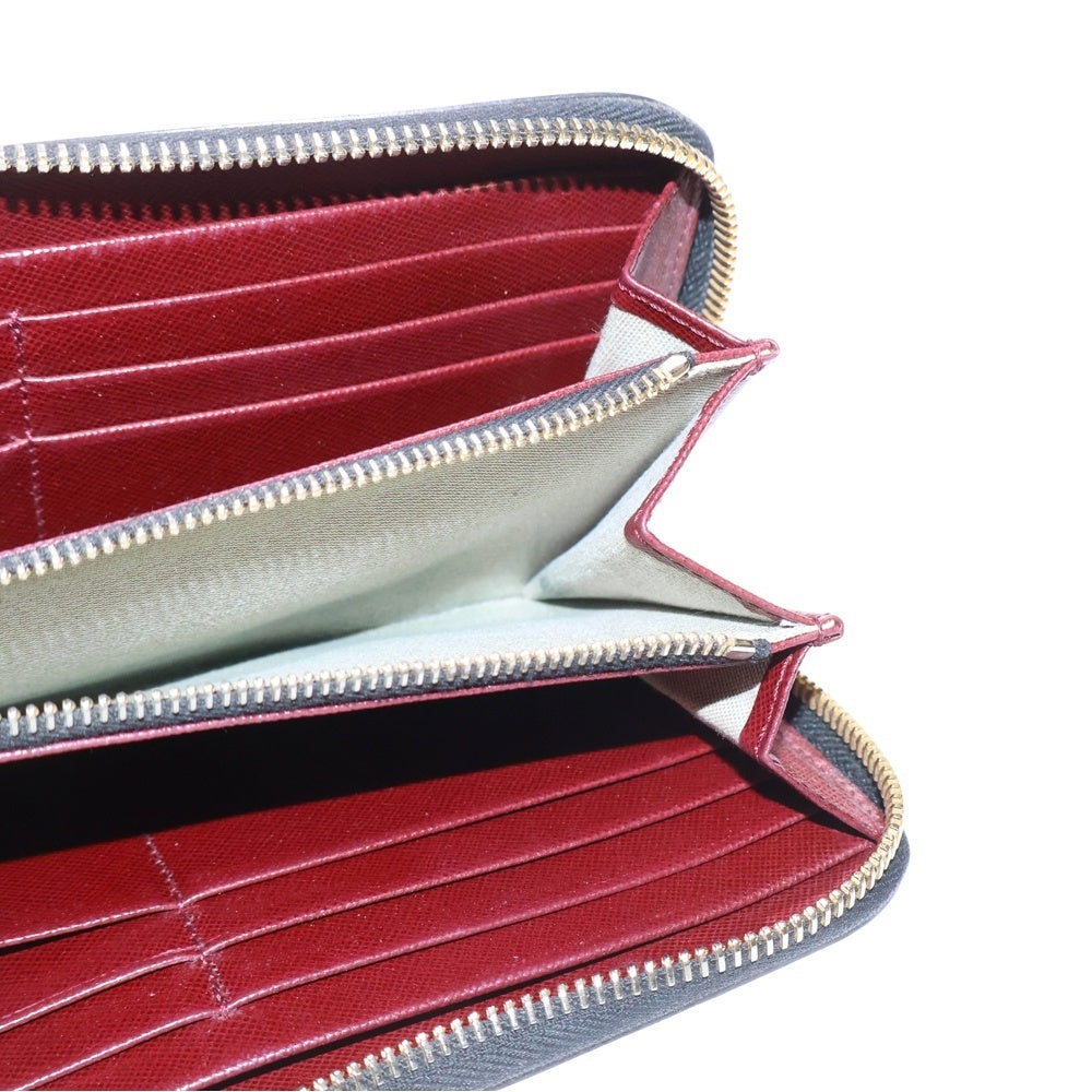 MARNI(マルニ) ロゴデザイン ラウンドジップ ロングウォレット 長財布 ネイビー