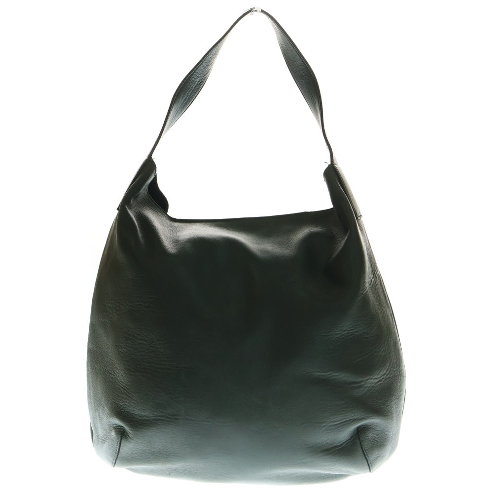 MARNI(マルニ) 八の字ジップアップ ジップライン ロゴデザイン ハンドバッグ ショルダーバッグ グリーン