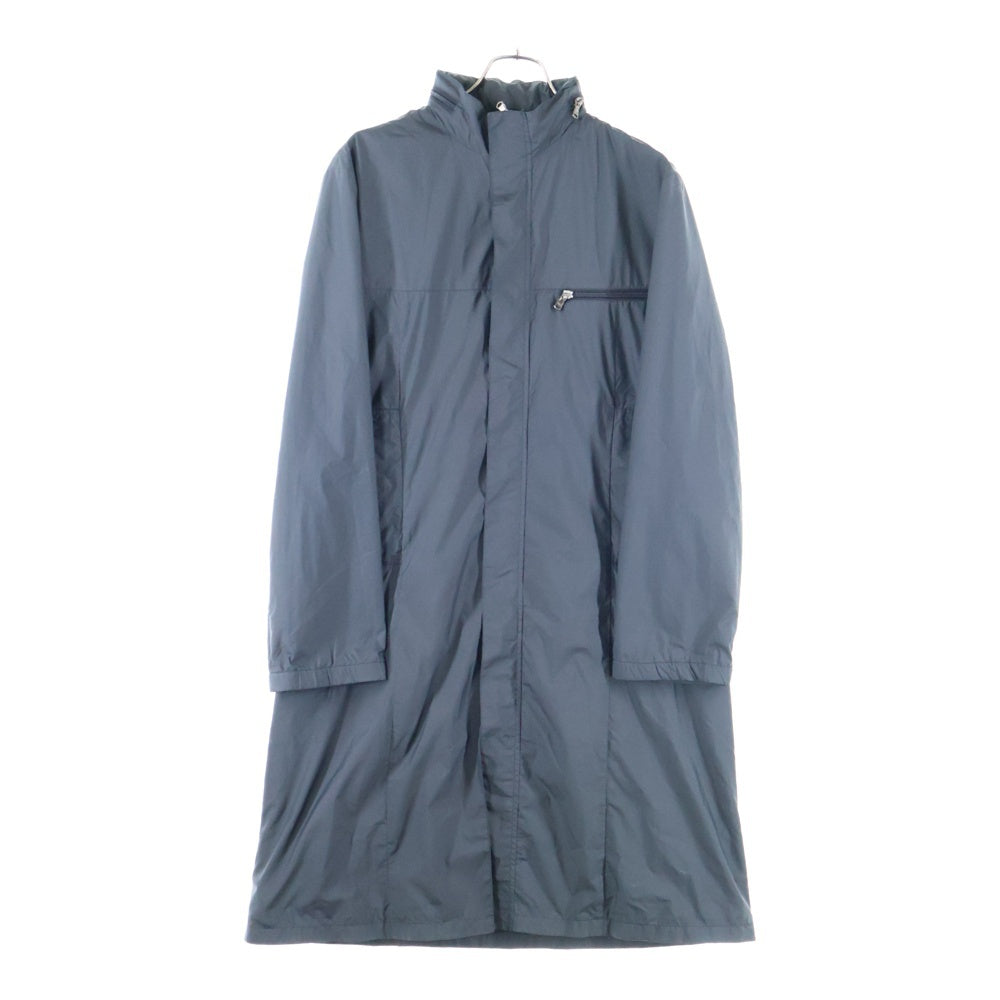 ARMANI(アルマーニ) マルチポケット ジップアップ ナイロンコート ブラック