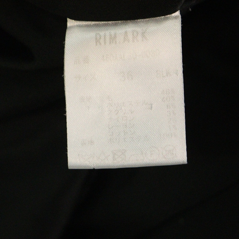 NO BRAND(ノーブランド) RIM.ARK リムアーク ウール 1B テーラードジャケット ブラック レディース