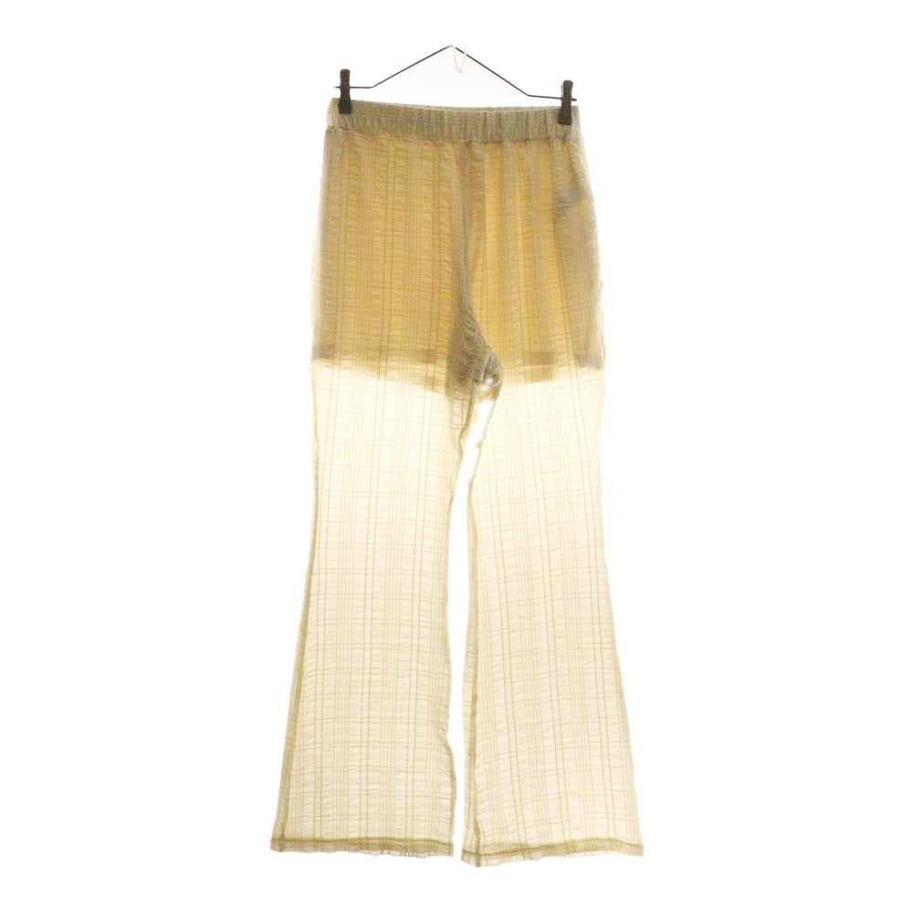 NO BRAND(ノーブランド) RAY BEAMS レイビームス プリーツパンツ レディース アイボリー