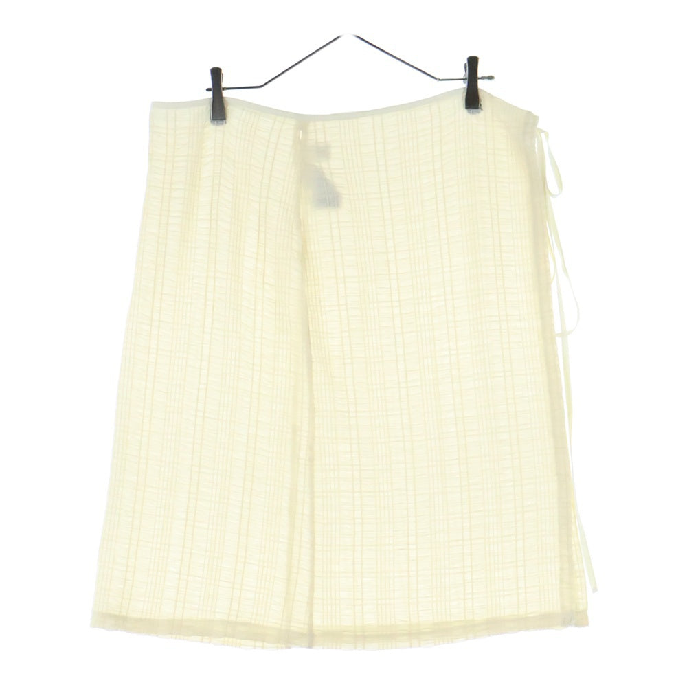 NO BRAND(ノーブランド) RAY BEAMS レイビームス レイヤード プリーツスカート レディース アイボリー