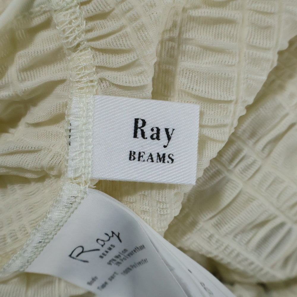 NO BRAND(ノーブランド) RAY BEAMS レイビームス レイヤード プリーツスカート レディース アイボリー