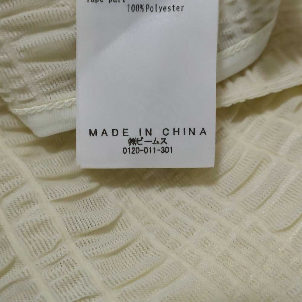 NO BRAND(ノーブランド) RAY BEAMS レイビームス レイヤード プリーツスカート レディース アイボリー