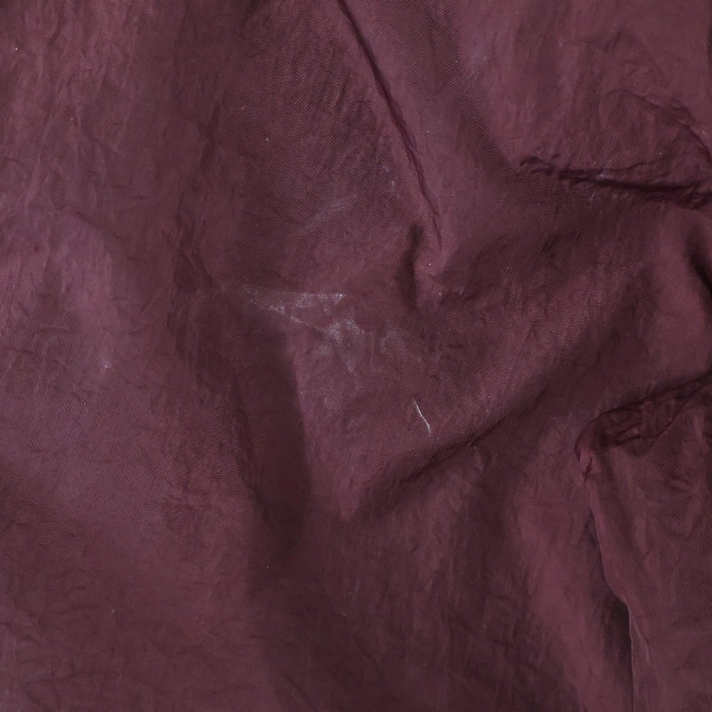 X-LARGE(エクストララージ) TRACK PANT サイドライン ドローストリング ナイロン トラックパンツ バーガンディー 01183606