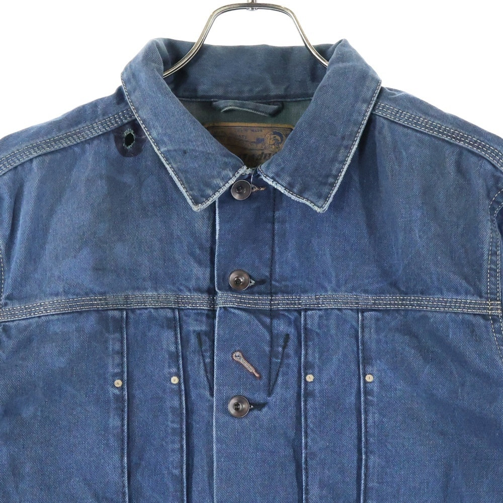 DIESEL INDUSTRY(ディーゼルインダストリー) JUZICON ストレッチデニム トラッカージャケット インディゴ 01456
