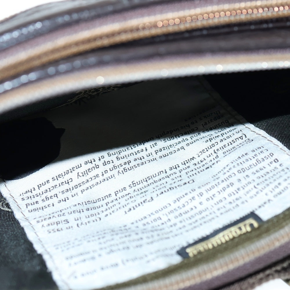 Orobianco(オロビアンコ) イタリア製 レザー ウエスト ショルダーバッグ ブラウン