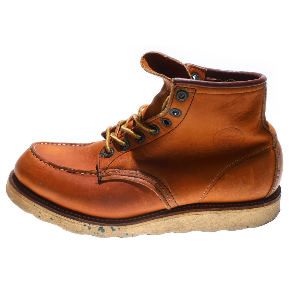 RED WING(レッド ウイング) CLASSIC MOC クラシック モック レースアップ レザーブーツ ブラウン 875