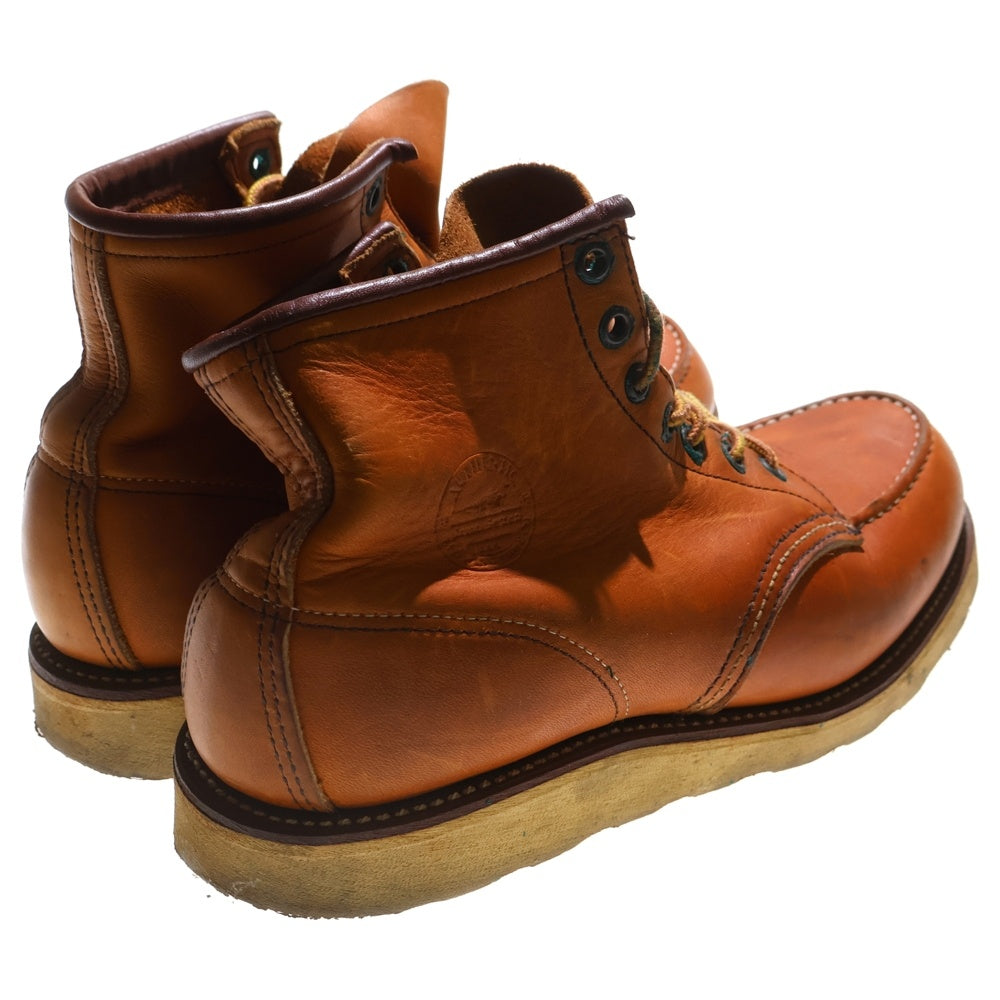 RED WING(レッド ウイング) CLASSIC MOC クラシック モック レースアップ レザーブーツ ブラウン 875