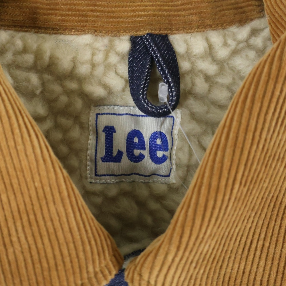 WACKO MARIA(ワコマリア) 23AW ×LEE DENIM BOA COVERALL リー 裏地ボア デニムカバーオール ブルゾン インディゴ 23FW-WMO-LE01