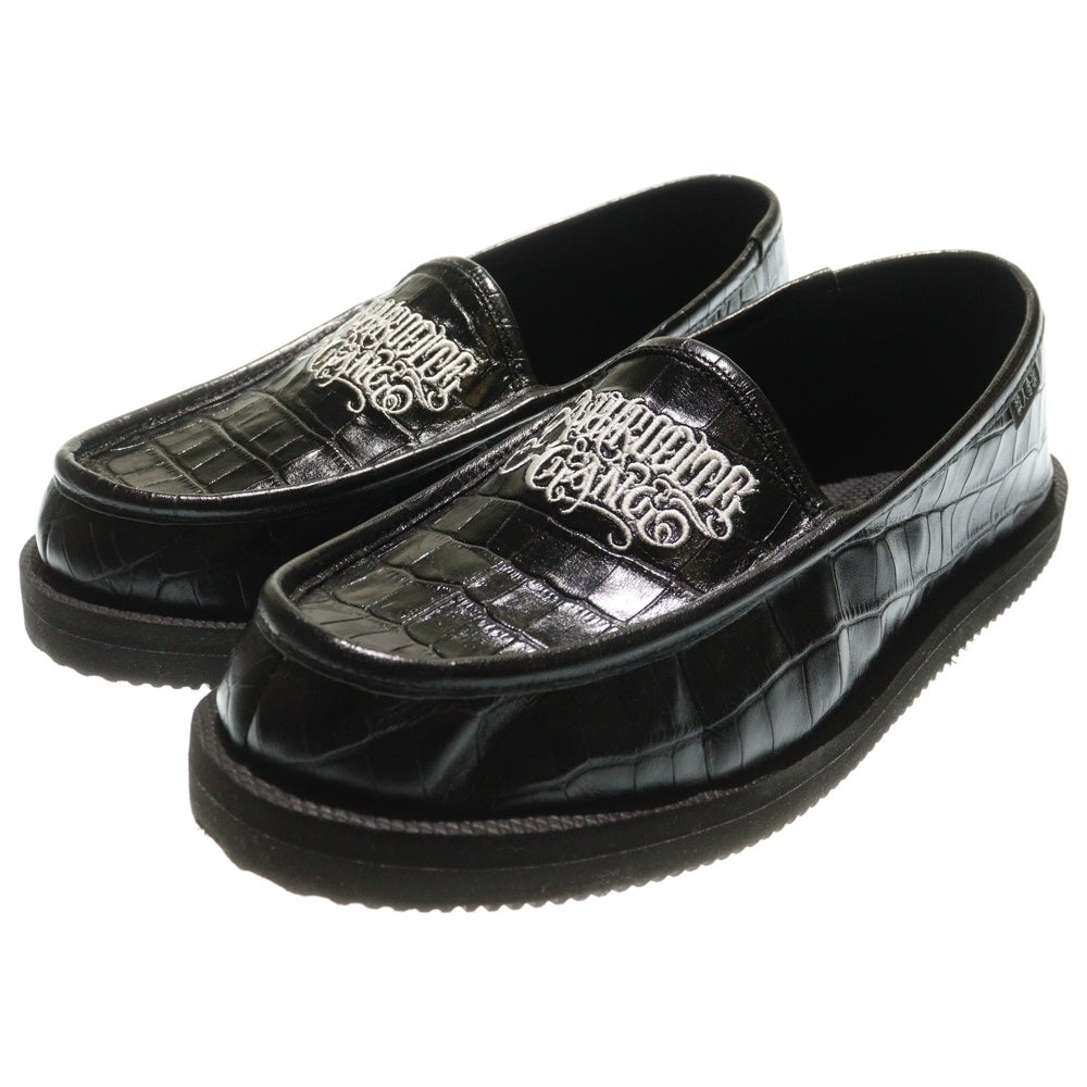 WACKO MARIA(ワコマリア) ×BUDSPOOL ×SUICOKE DEEBO SHOES TYPE-2 バッズプール 舐達磨 スイコック カウレザー デボシューズ ブラック US9/27cm NMD-SUICOKE-WM-SH02