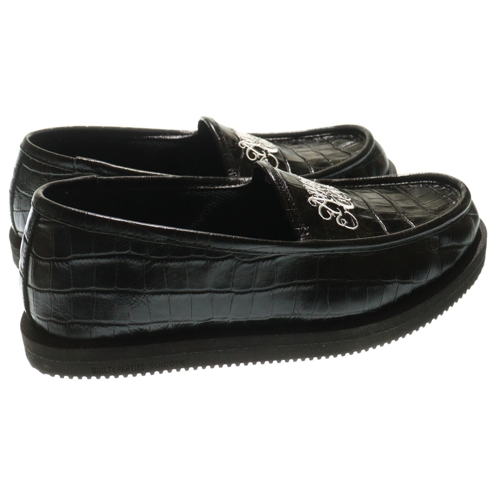 WACKO MARIA(ワコマリア) ×BUDSPOOL ×SUICOKE DEEBO SHOES TYPE-2 バッズプール 舐達磨 スイコック カウレザー デボシューズ ブラック US9/27cm NMD-SUICOKE-WM-SH02