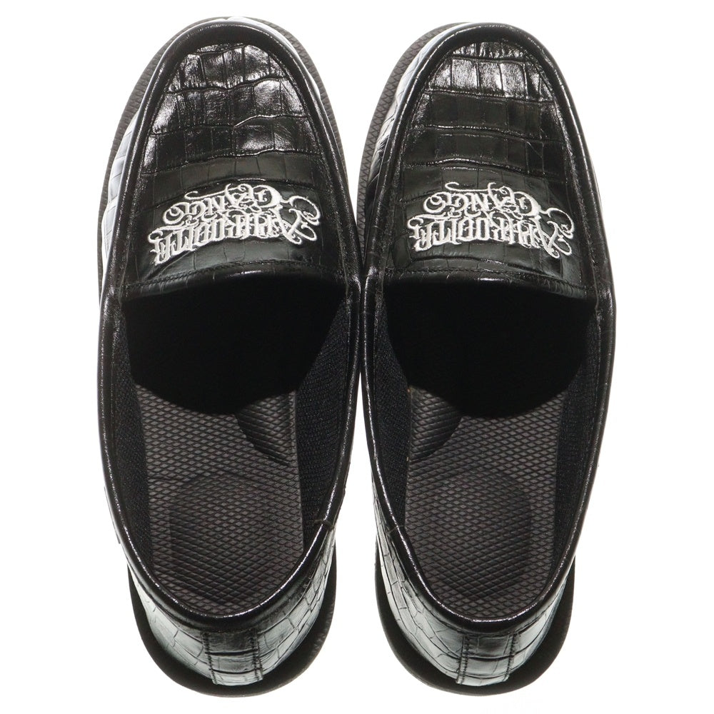 WACKO MARIA(ワコマリア) ×BUDSPOOL ×SUICOKE DEEBO SHOES TYPE-2 バッズプール 舐達磨 スイコック カウレザー デボシューズ ブラック US9/27cm NMD-SUICOKE-WM-SH02