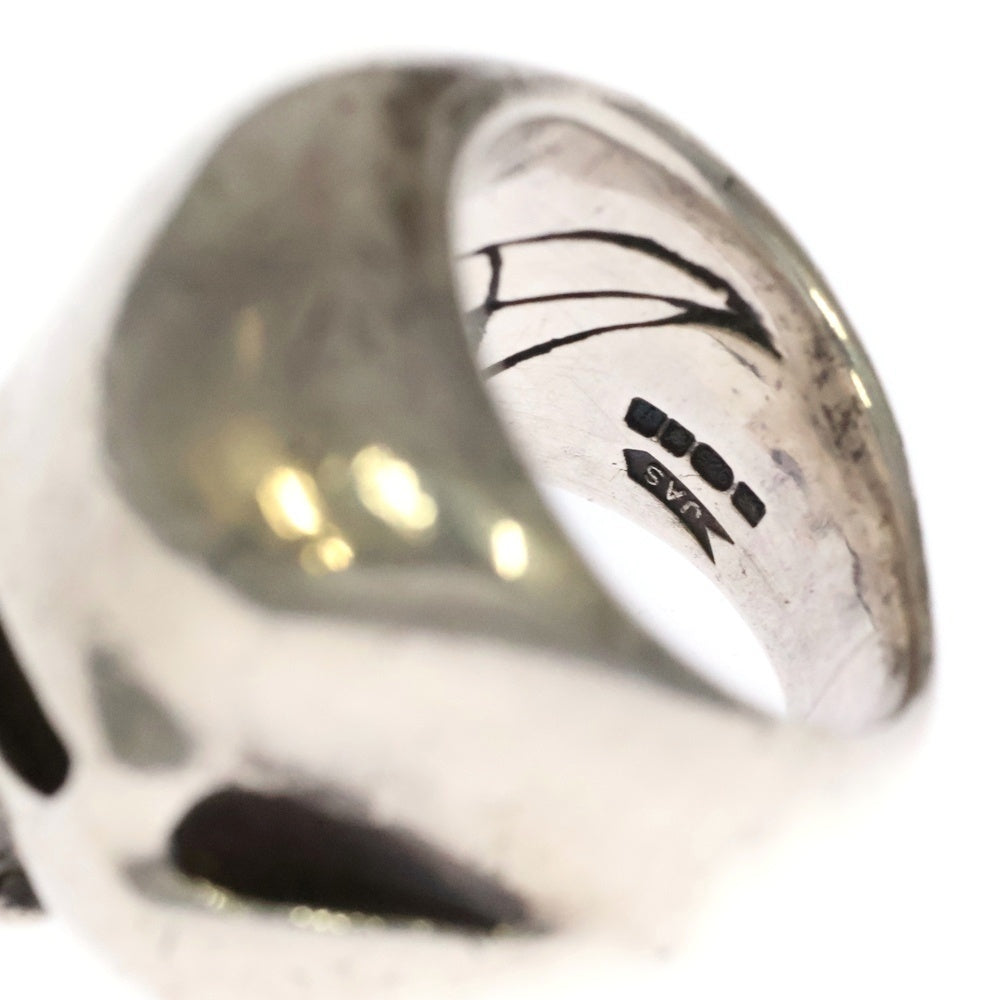 CRAZY PIG(クレイジーピッグ) EVIL SKULL エビル スカル リング シルバー