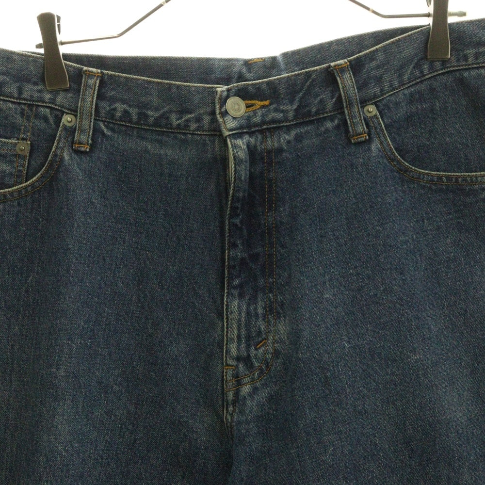 NO BRAND(ノーブランド) URSELF TYPE BOB ユアセルフ タイプボブ ジップフライ テーパードデニムパンツ インディゴ