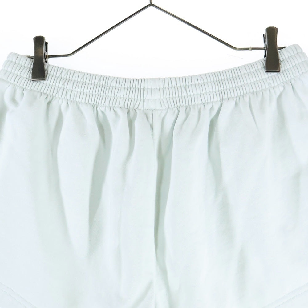 BALENCIAGA(バレンシアガ) 23SS ドローストリング ランニング スウェット ハーフパンツ ショーツ ライトブルー 744725