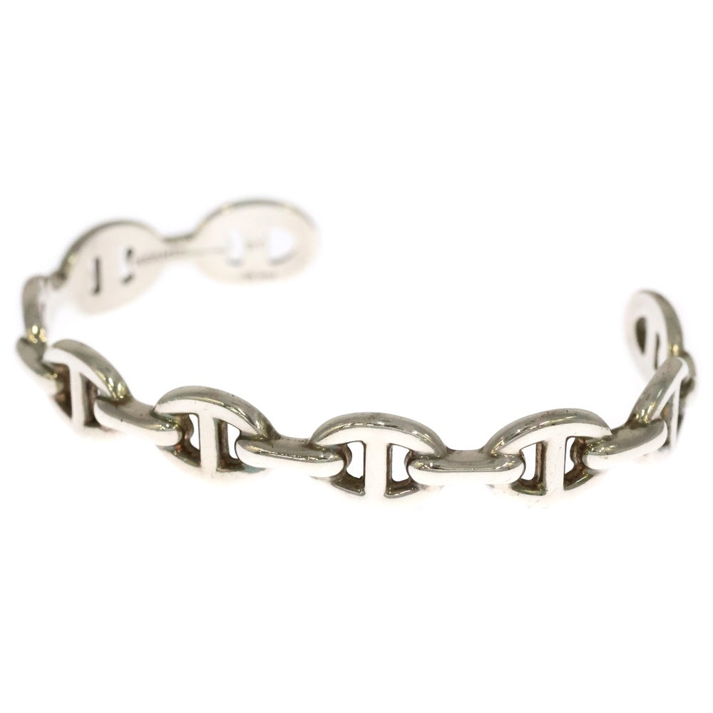 HERMES(エルメス) Chaine d'Ancre MM Enchainee シェーヌダンクル アンシェネ バングル ブレスレット シルバー