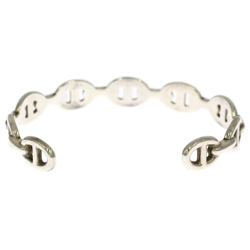 HERMES(エルメス) Chaine d'Ancre MM Enchainee シェーヌダンクル アンシェネ バングル ブレスレット シルバー