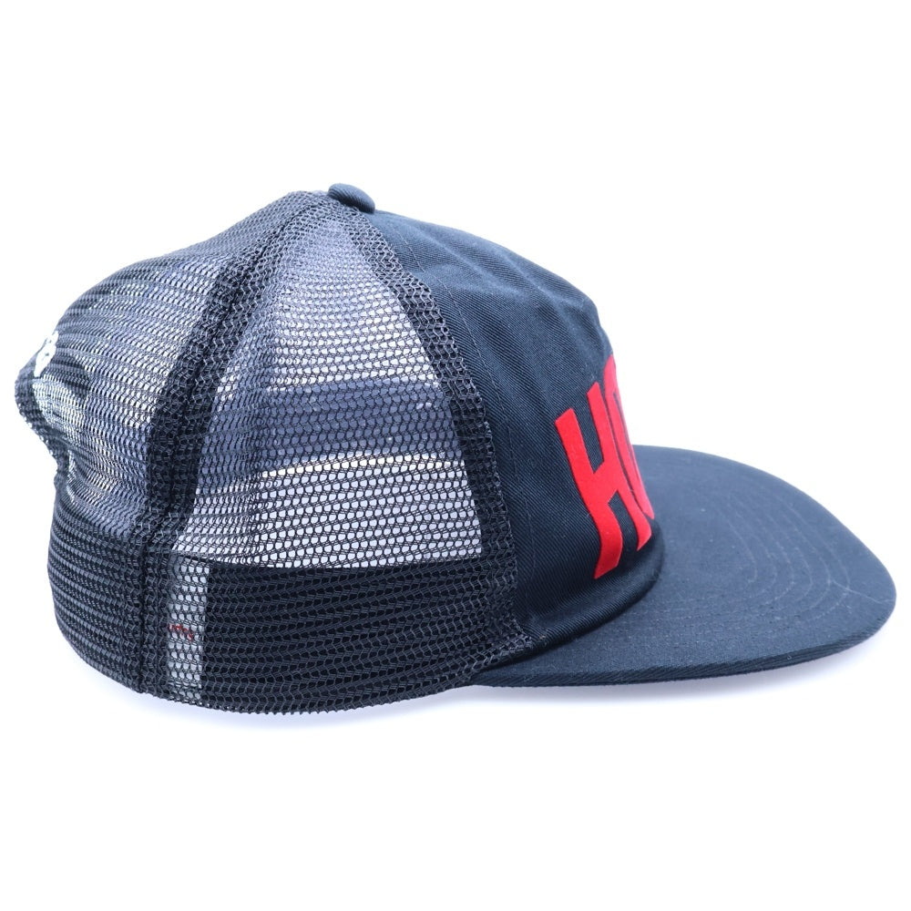 SUPREME(シュプリーム) 23SS HOSP Mesh Back 5-Panel Cap フロントデザイン メッシュキャップ 帽子 ブラック