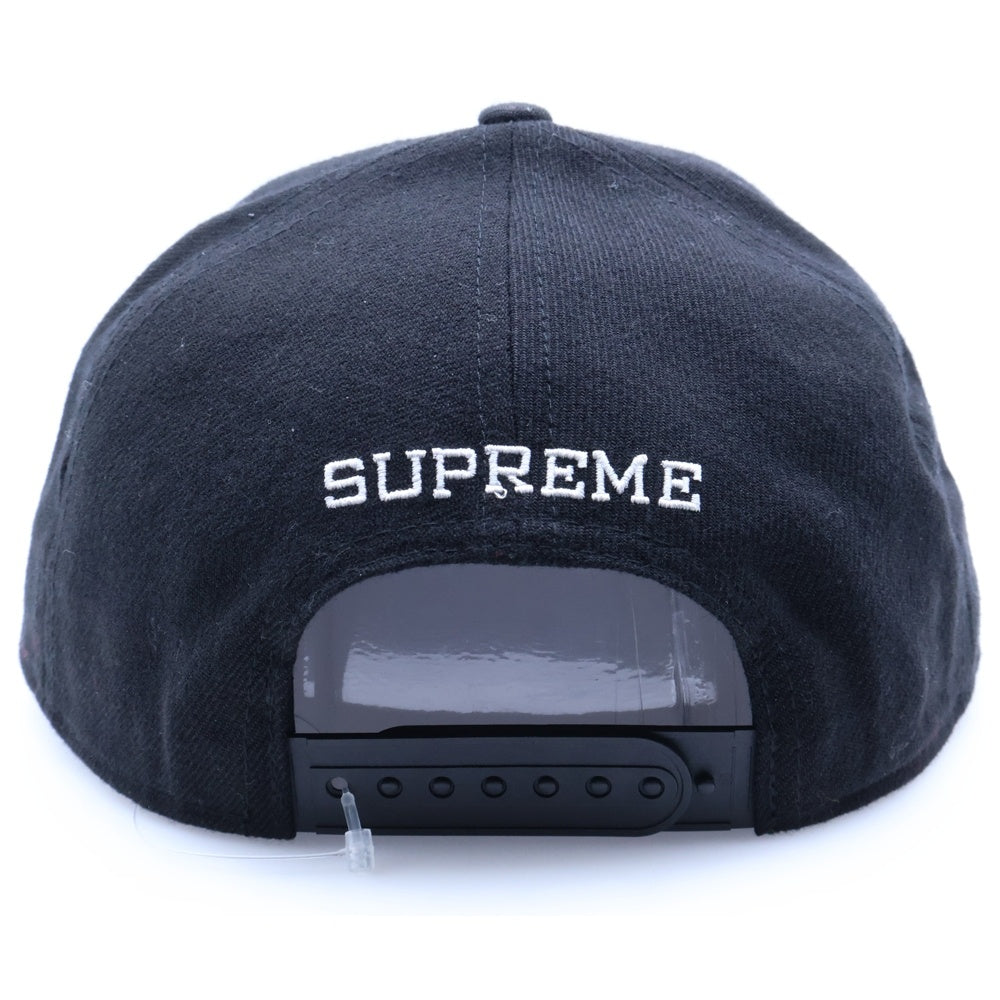 SUPREME(シュプリーム) 24AW Arabic Logo 5 Pnael Cap アラビア フロントデザイン キャンプキャップ 帽子 ブラック