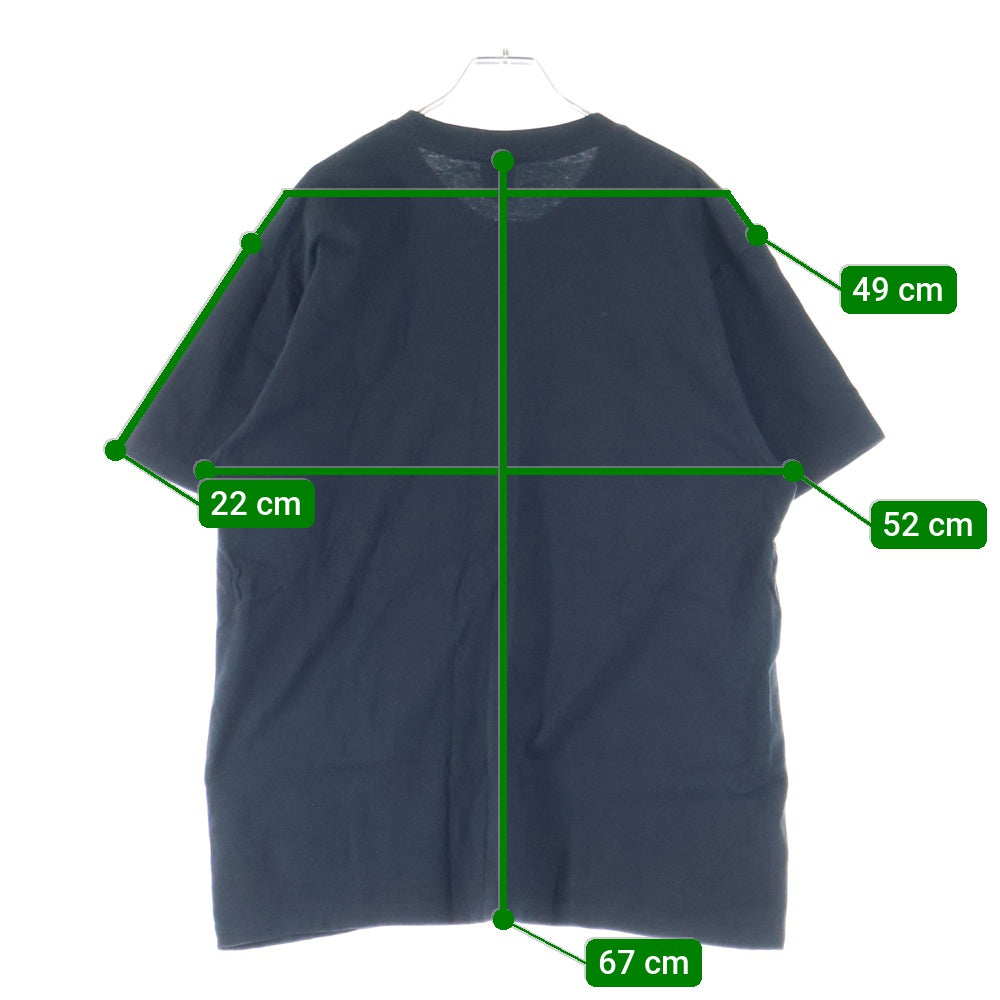 SUPREME(シュプリーム) 21AW Shrek Tee シュレック フロントロゴプリント クルーネック カットソー 半袖Tシャツ ブラック