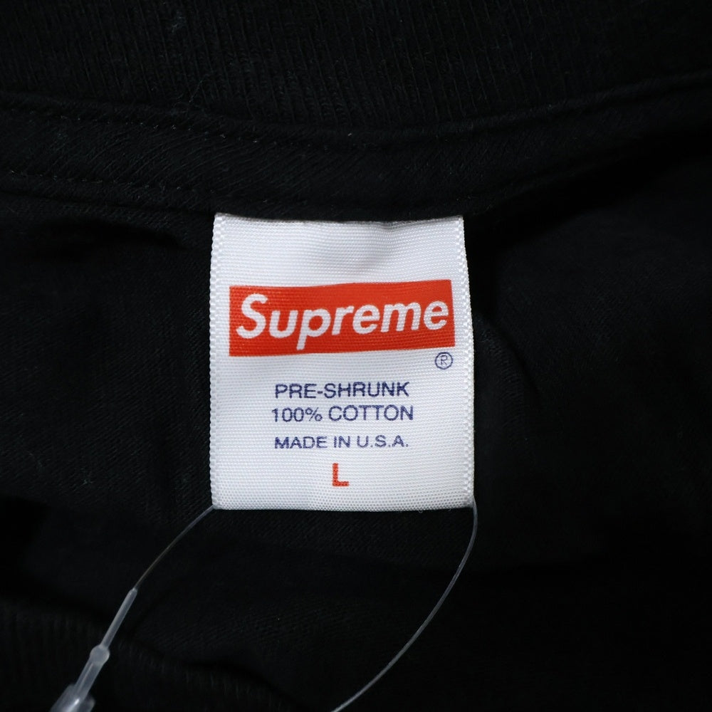 SUPREME(シュプリーム) 20AW Nuova York Tee ヌオバ ヨーク クルーネック カットソー 半袖Tシャツ ブラック