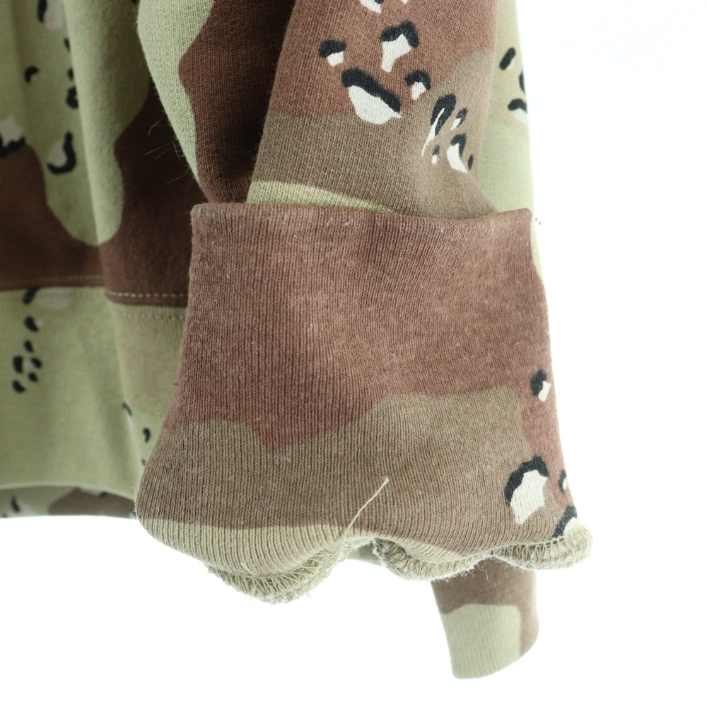 SUPREME(シュプリーム) 20AW Futura Logo Crewneck フューチュラ ロゴプリント カモ柄 クルーネックスウェットトレーナー マルチ